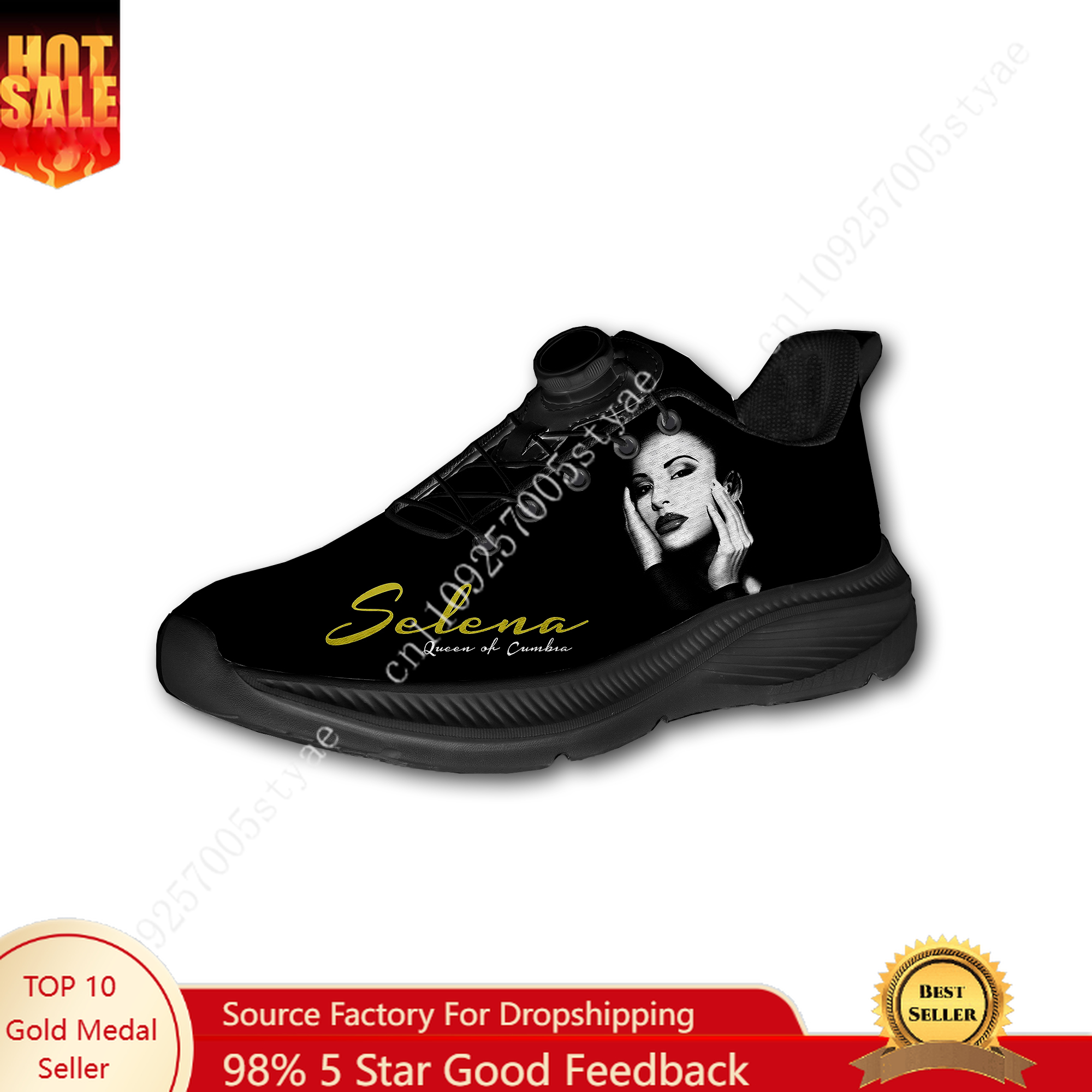Women Shoes For Walking - Selena Quintanilla Custom Walking Shoes Men