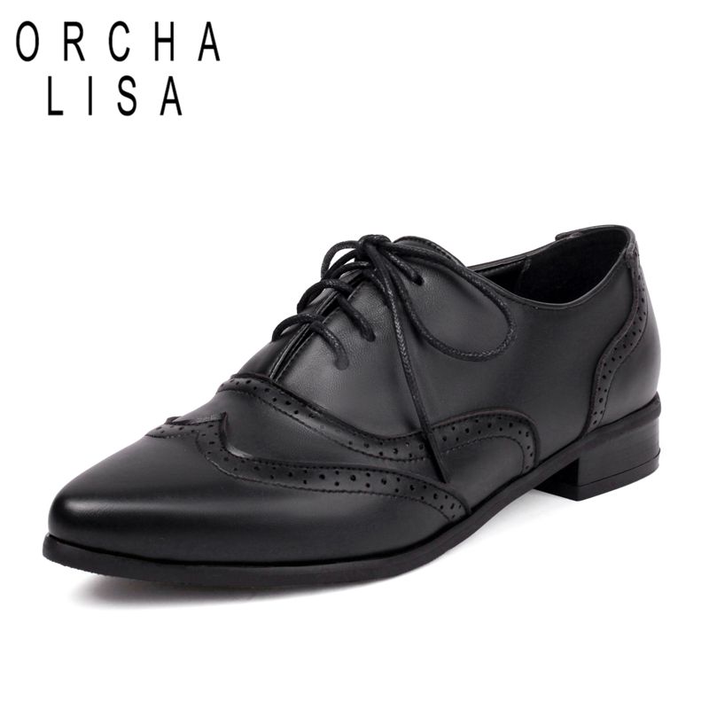 Women'S Shoes Extended Sizes - ORCHALISA Luxe Retro Womens Ballerina Footwear