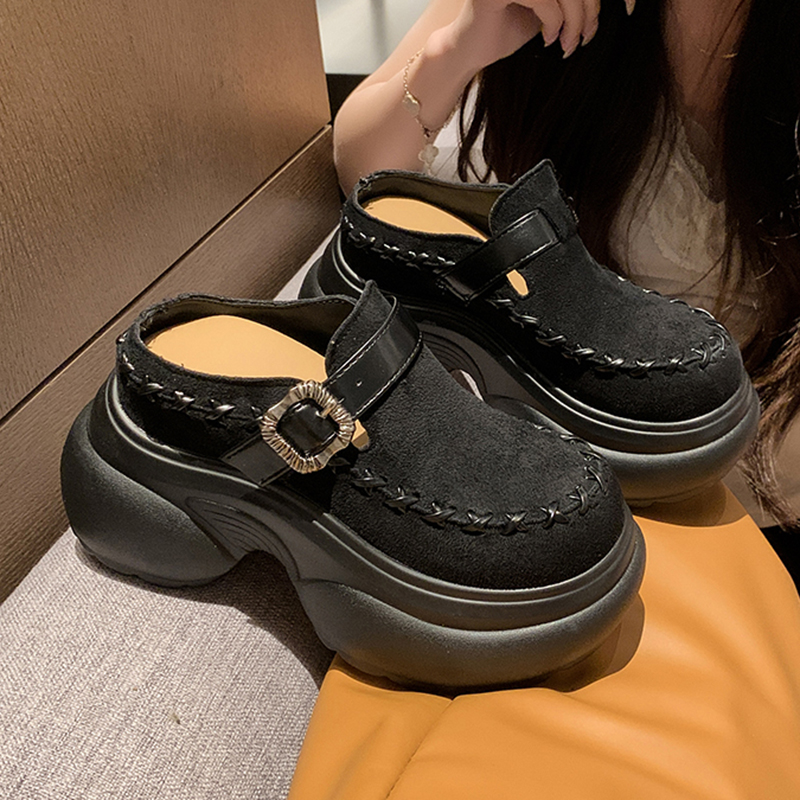 New Women's Suede Hand Stitch  - Women'S Shoes Hands Free avis et prix