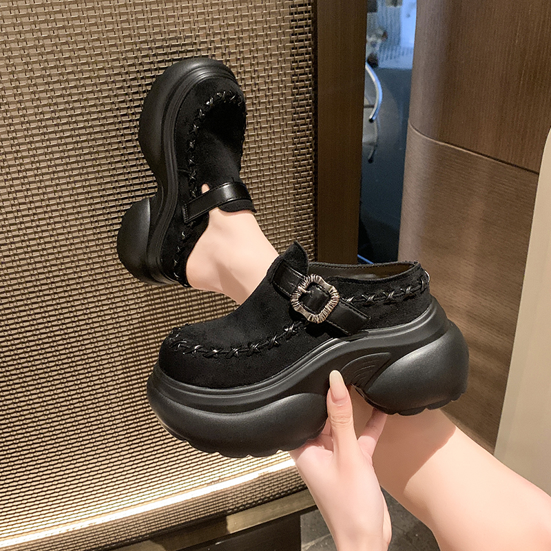 New Women's Suede Hand Stitch  - Women'S Shoes Hands Free avis et prix