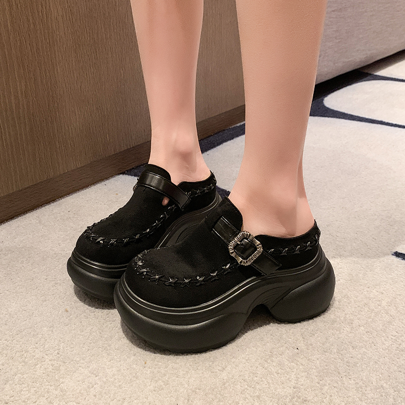 New Women's Suede Hand Stitch  - Women'S Shoes Hands Free avis et prix