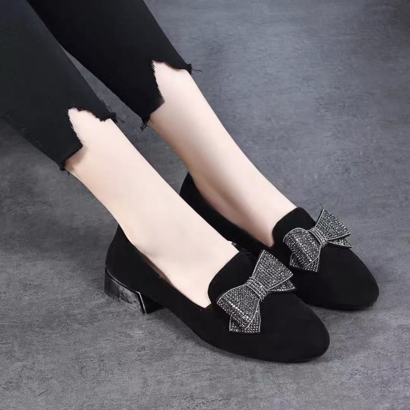 2025 Black New Fashionable Wom - Women'S Shoes Loafers Black avis et prix