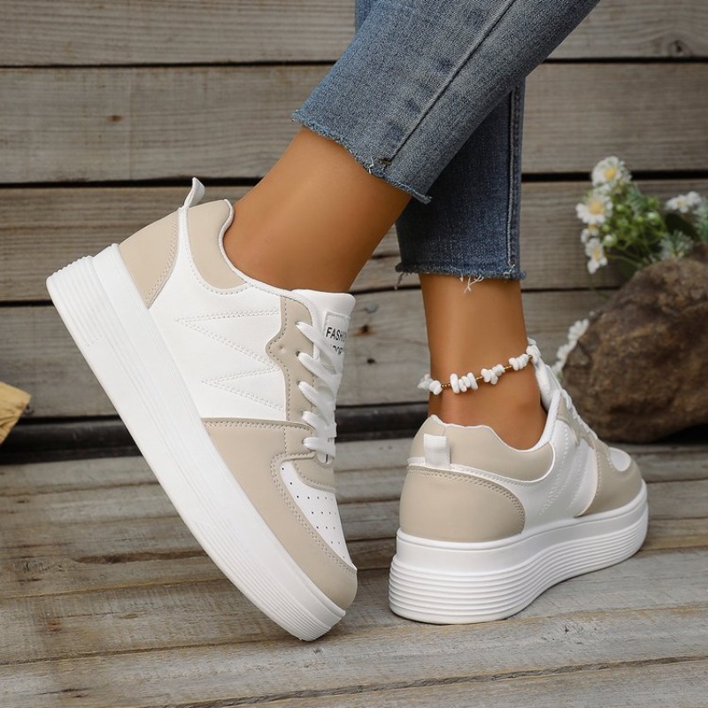 Women's Platform Sneakers Roun - Women Shoes For Walking avis et prix