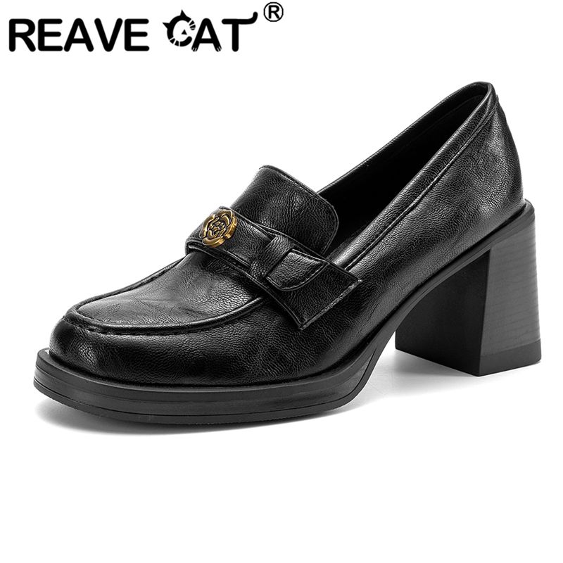 REAVE CAT Black Female Pumps R - Women'S Shoes Extended Sizes avis et prix