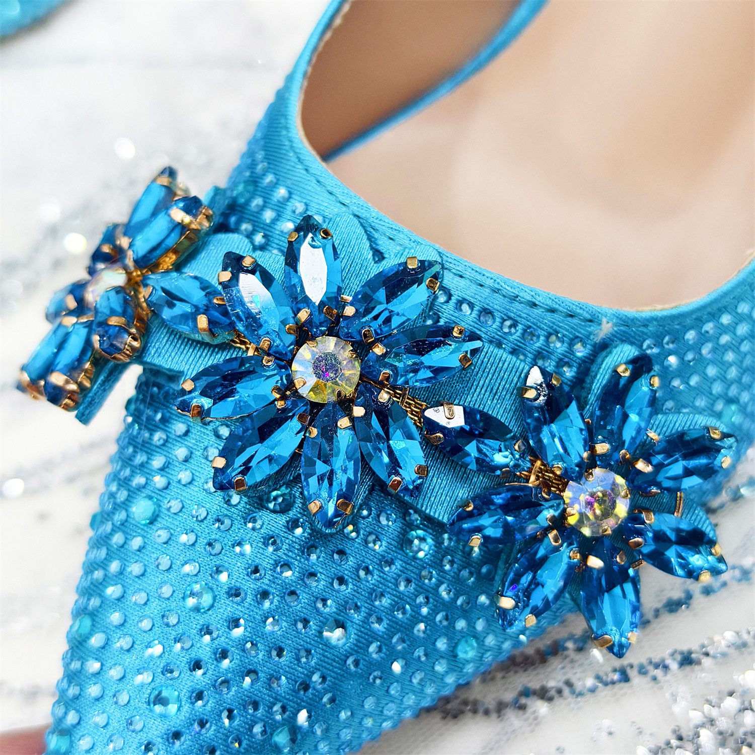 2025 Pointed Toe High Heels Sh - Women'S Shoes Navy Blue avis et prix