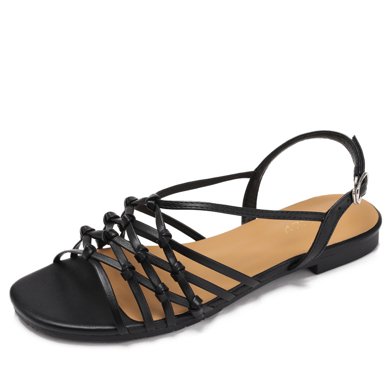 summer Hand Woven Narrow Strap - Women'S Shoes Hands Free avis et prix