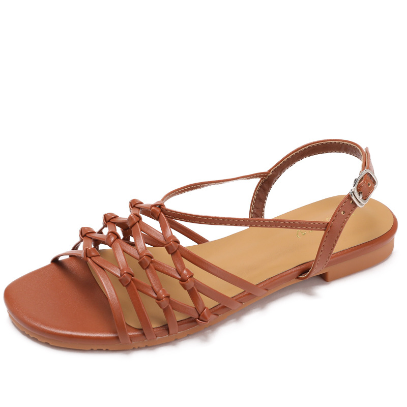 summer Hand Woven Narrow Strap - Women'S Shoes Hands Free avis et prix