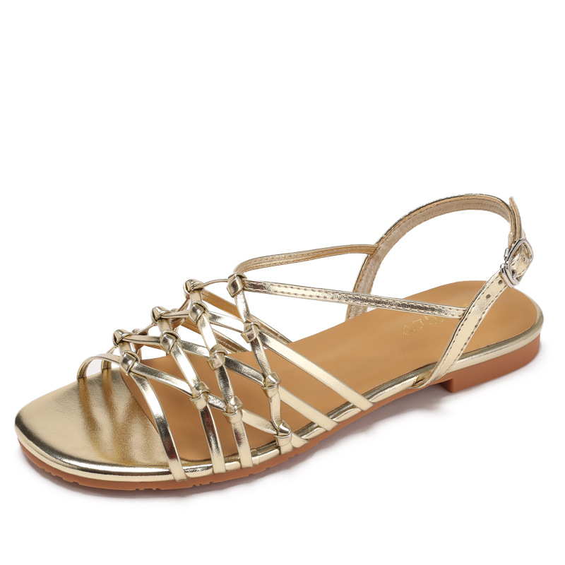 summer Hand Woven Narrow Strap - Women'S Shoes Hands Free avis et prix