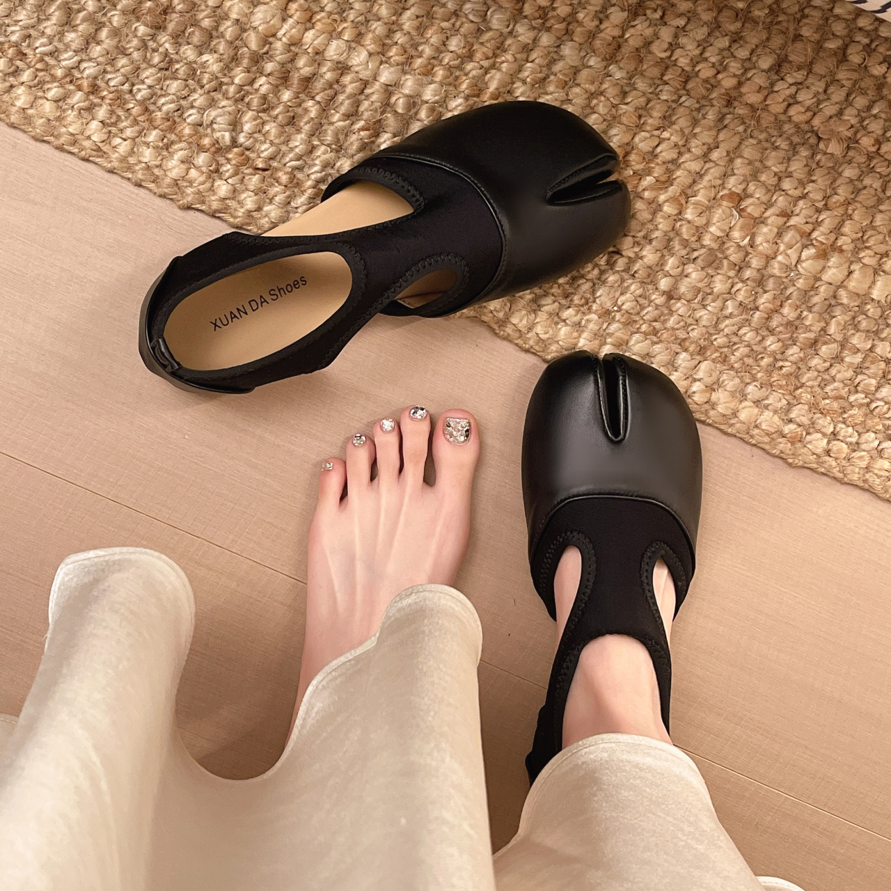 New Women Brand Mary Janes Sho - Women'S Shoes Loafers Black avis et prix