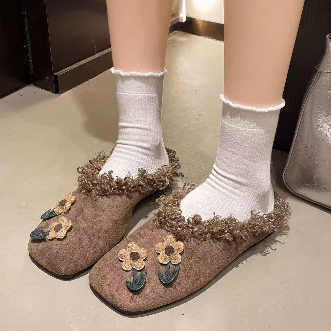 2026 Fall winter flat plush sl - Women'S Shoes Hands Free avis et prix