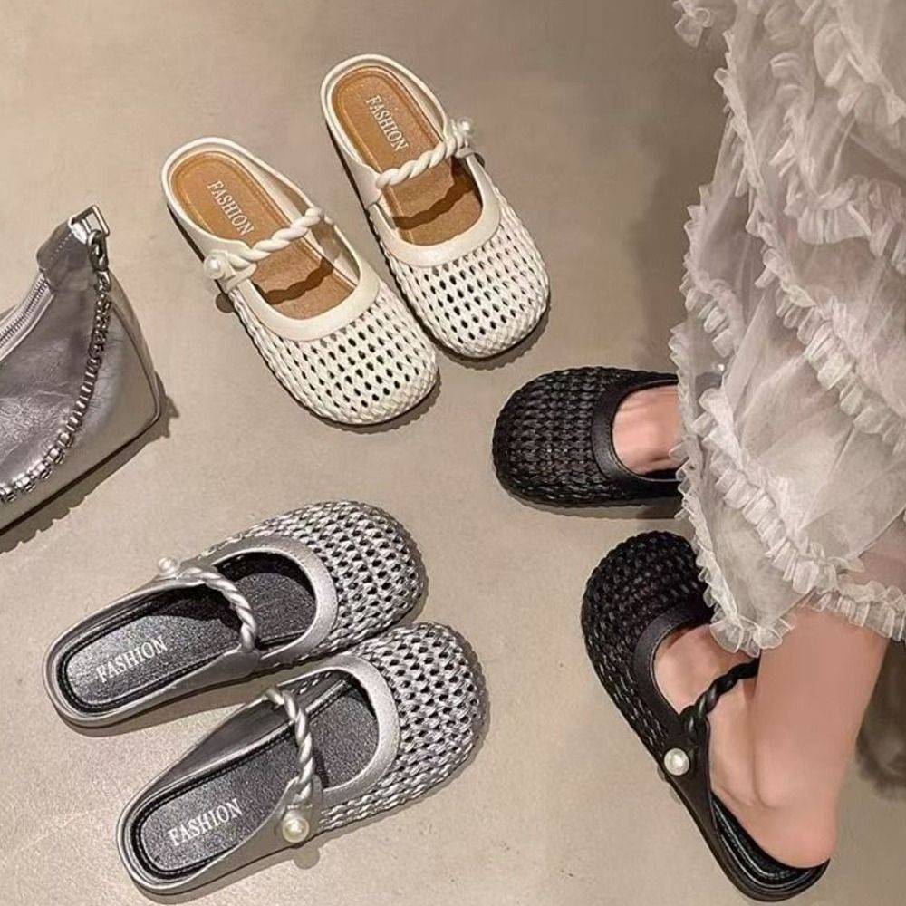 Breathable Baotou Half Slipper - Women'S Shoes Hands Free avis et prix
