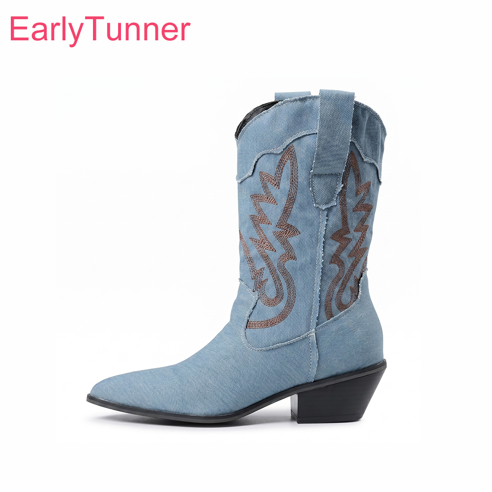 2026 Autumn Glamour Denim Wome - Women'S Shoes In Size 12 avis et prix