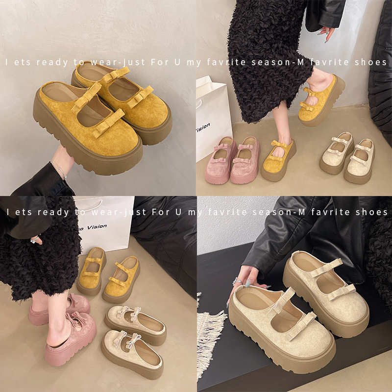 Velvet Hi Cut Flip Flop Slippe - Women'S Shoes Hands Free avis et prix
