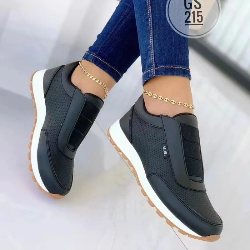 Women's Casual Slip on Sneaker - Women'S Shoes Navy Blue avis et prix