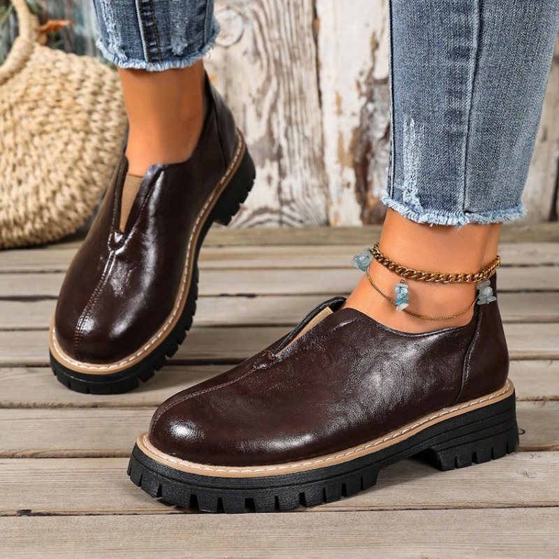 Retro British Style Women's Sh - Women Shoes For Walking avis et prix