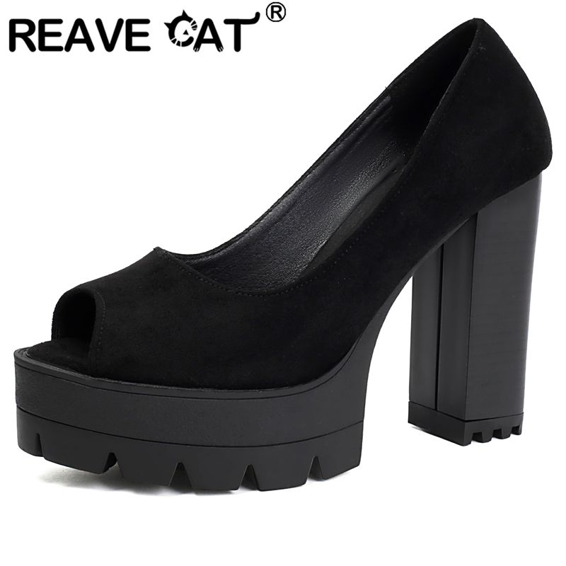 REAVE CAT Black Sexy Female Sa - Women'S Shoes Extended Sizes avis et prix