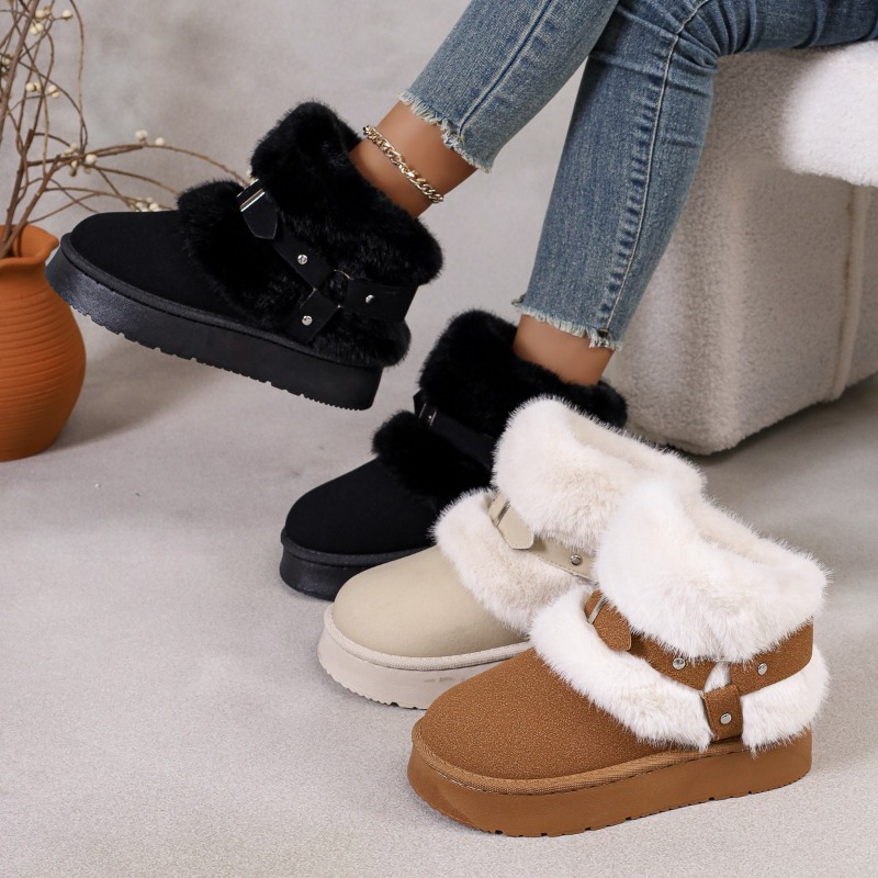 Plush Snow Boots Women's 2026  - Women'S Shoes In Size 12 avis et prix