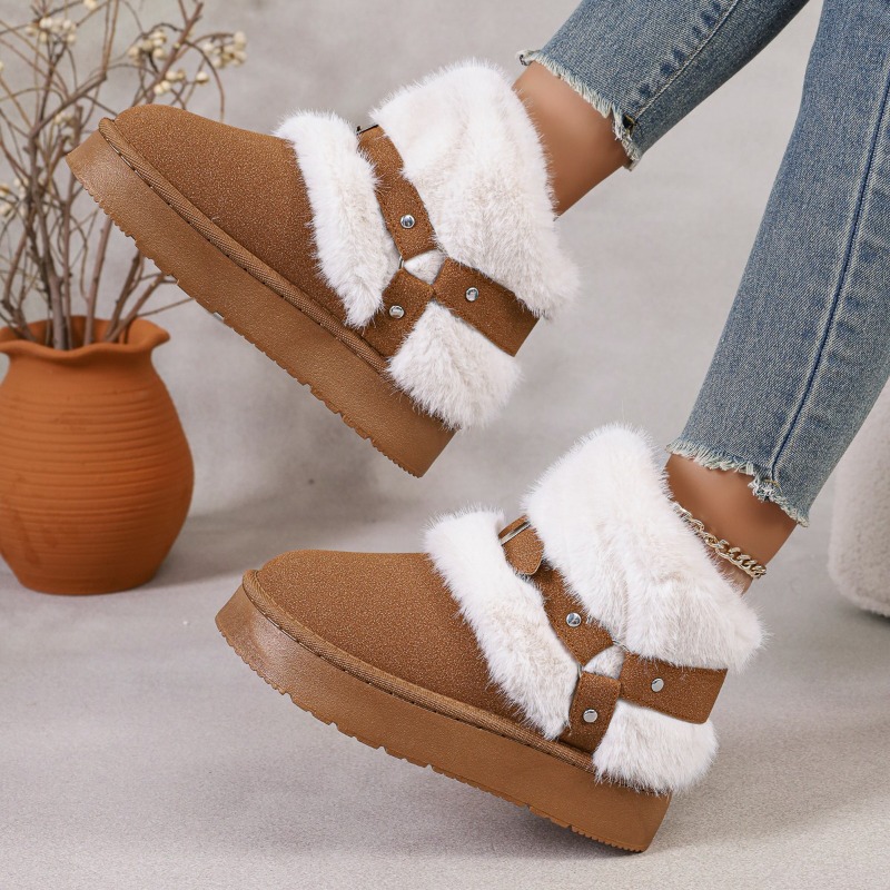 Plush Snow Boots Women's 2026  - Women'S Shoes In Size 12 avis et prix