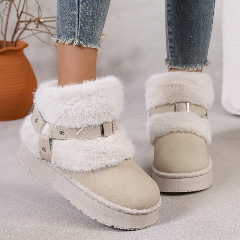 Plush Snow Boots Women's 2026  - Women'S Shoes In Size 12 avis et prix