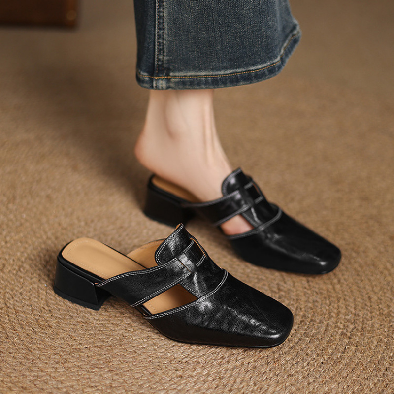 Genuine Sheepskin Mules 2026 N - Women'S Shoes Hands Free avis et prix