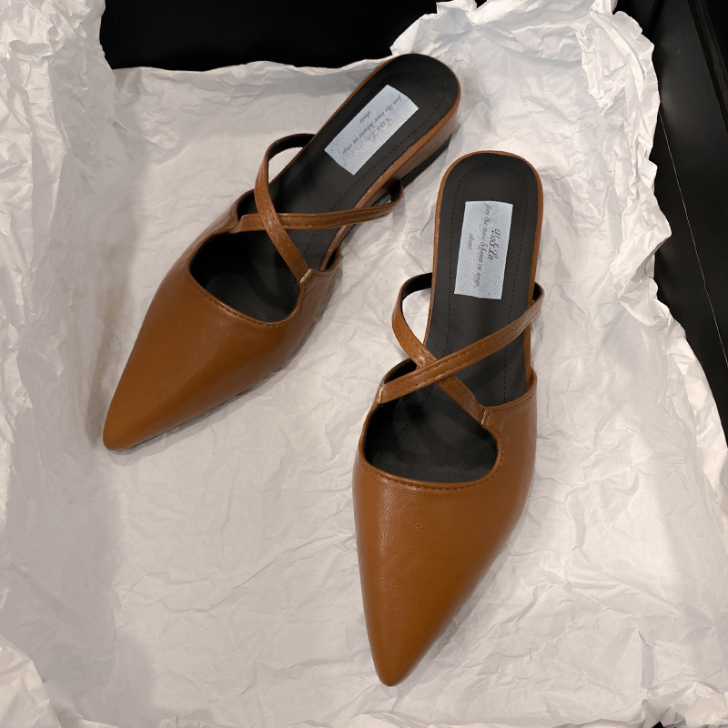Women Flats Slippers Pointed T - Women'S Shoes In Size 12 avis et prix