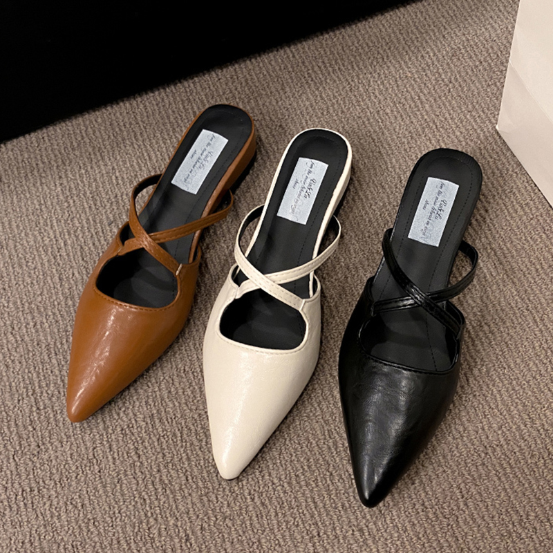 Women Flats Slippers Pointed T - Women'S Shoes In Size 12 avis et prix