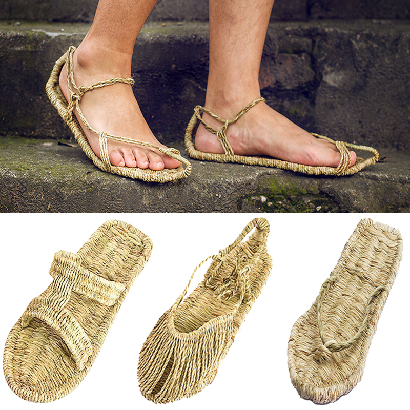 Medieval Shoes Straw Sandals V - Women'S Shoes Hands Free avis et prix