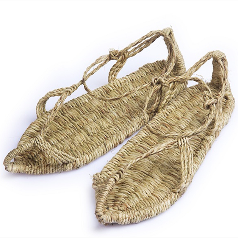 Medieval Shoes Straw Sandals V - Women'S Shoes Hands Free avis et prix