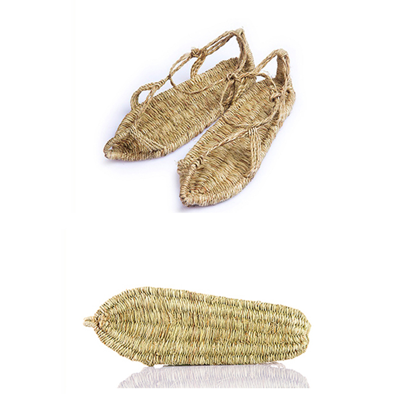 Medieval Shoes Straw Sandals V - Women'S Shoes Hands Free avis et prix